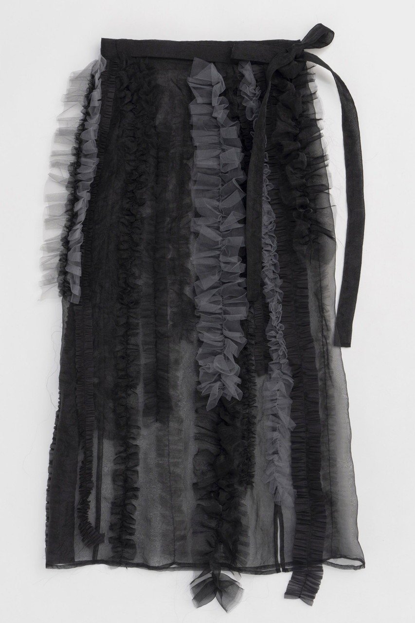 【メゾンスペシャル/MAISON SPECIAL】のSheer Ruffle Skirt/シアーフリルスカート 人気、トレンドファッション・服の通販 founy(ファニー) 　ファッション　Fashion　レディースファッション　WOMEN　スカート　Skirt　ロングスカート　Long Skirt　インナー　Inner　オーガンジー　Organdy　シンプル　Simple　チュール　Tulle　フェミニン　Feminine　フリル　Frills　ランダム　Random　ロング　Long　エレガント 上品　Elegant　other-7|ID: prp329100004475172 ipo3291000000032272960