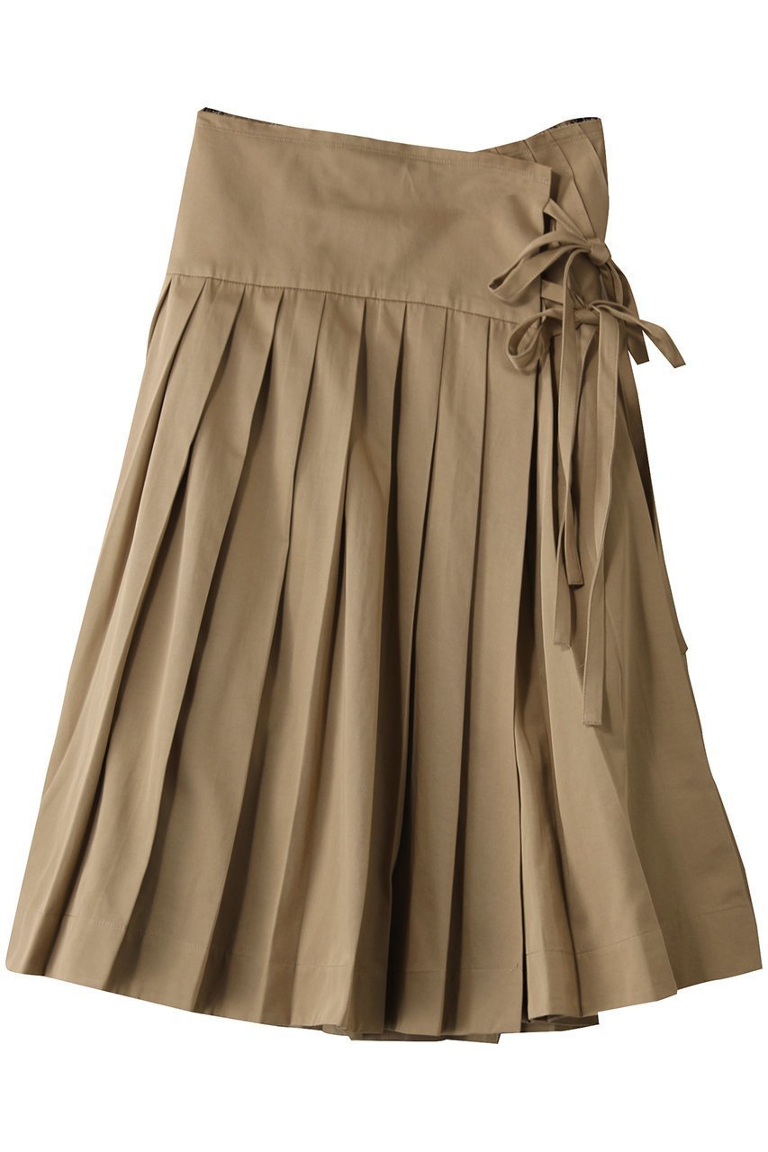 【メゾンスペシャル/MAISON SPECIAL】のWrap Pleated Skirt/ラッププリーツスカート インテリア・キッズ・メンズ・レディースファッション・服の通販 founy(ファニー) 　ファッション　Fashion　レディースファッション　Fashion for Women　スカート　Skirts　プリーツスカート / 上品フェミニンスタイル　Pleated Skirts　ロングスカート　Long Skirts / Maxi & Midi Skirts　エレガント 上品　Elegant　クラシカル　Classical, Vintage-Inspired　ソックス　Socks, Hosiery　プリーツ　Pleats, Pleated　ラップ　Wrap, Wrap Design　ロング　Long, Long-Length　夏　Summer　BGE(ベージュ)|ID: prp329100004475173 ipo3291000000032848983
