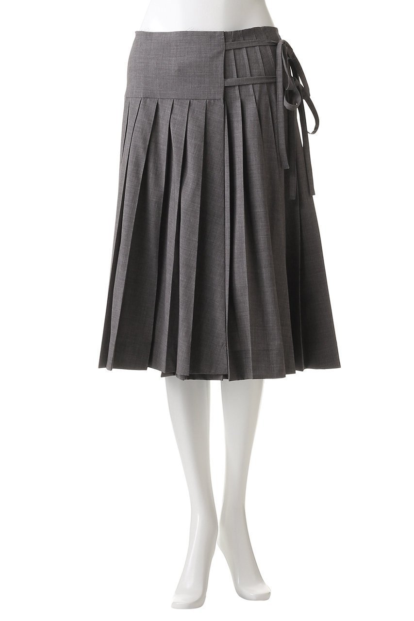 【メゾンスペシャル/MAISON SPECIAL】のWrap Pleated Skirt/ラッププリーツスカート 人気、トレンドファッション・服の通販 founy(ファニー) 　ファッション　Fashion　レディースファッション　Fashion for Women　スカート　Skirts　プリーツスカート / 上品フェミニンスタイル　Pleated Skirts　ロングスカート　Long Skirts / Maxi & Midi Skirts　エレガント 上品　Elegant　クラシカル　Classical, Vintage-Inspired　ソックス　Socks, Hosiery　プリーツ　Pleats, Pleated　ラップ　Wrap, Wrap Design　ロング　Long, Long-Length　夏　Summer　other-2|ID: prp329100004475173 ipo3291000000032848988