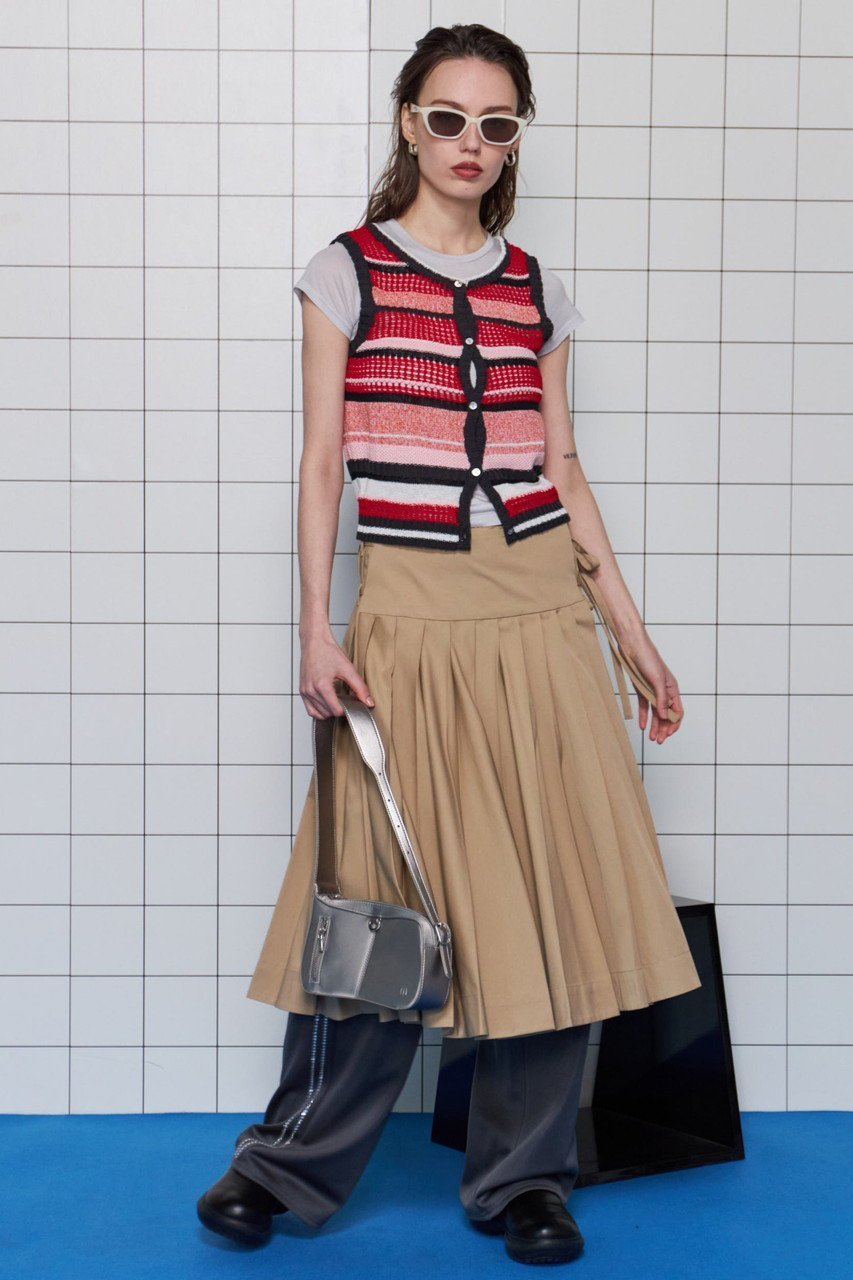 【メゾンスペシャル/MAISON SPECIAL】のWrap Pleated Skirt/ラッププリーツスカート 人気、トレンドファッション・服の通販 founy(ファニー) 　ファッション　Fashion　レディースファッション　Fashion for Women　スカート　Skirts　プリーツスカート / 上品フェミニンスタイル　Pleated Skirts　ロングスカート　Long Skirts / Maxi & Midi Skirts　エレガント 上品　Elegant　クラシカル　Classical, Vintage-Inspired　ソックス　Socks, Hosiery　プリーツ　Pleats, Pleated　ラップ　Wrap, Wrap Design　ロング　Long, Long-Length　夏　Summer　other-7|ID: prp329100004475173 ipo3291000000032849021