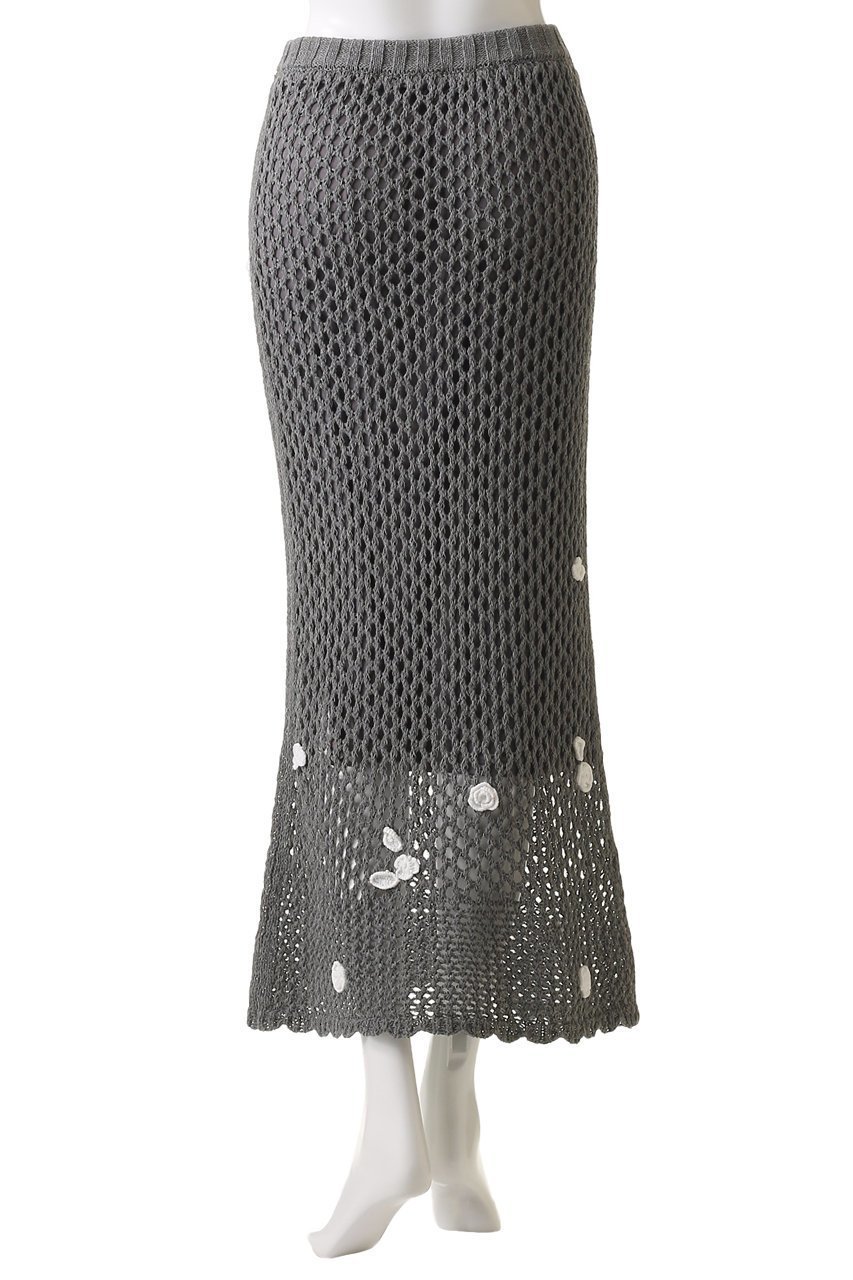 【メゾンスペシャル/MAISON SPECIAL】のMotif Skirt/モチーフスカート 人気、トレンドファッション・服の通販 founy(ファニー) 　ファッション　Fashion　レディースファッション　Fashion for Women　スカート　Skirts　ロングスカート　Long Skirts / Maxi & Midi Skirts　かぎ針　Crochet　セットアップ　Set-Up, Coordinated Outfit　手編み　Hand-Knitted, Handmade Knit　ビスチェ　Bustier, Corset Top　メッシュ　Mesh, Net Fabric　モチーフ　Motif, Design Theme　ロング　Long, Long-Length　再入荷　Restock / Back in Stock　おすすめ　Recommended / Our Picks　other-4|ID: prp329100004475176 ipo3291000000032848054
