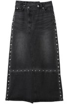 【メゾンスペシャル/MAISON SPECIAL】のStuds Denim Skirt/スタッズデニムスカート 人気、トレンドファッション・服の通販 founy(ファニー) ファッション Fashion レディースファッション Fashion for Women スカート Skirts デニムスカート・カジュアルスカート Denim Skirts ロングスカート Long Skirts / Maxi & Midi Skirts シンプル Simple, Minimal スタッズ Studs, Metal Accents スリット Slit, Slit Detail セットアップ Set-Up, Coordinated Outfit デニム Denim, Jeans Material ビスチェ Bustier, Corset Top マキシ Maxi, Full Length ロング Long, Long-Length おすすめ Recommended / Our Picks thumbnail BLK(ブラック)|ID: prp329100004475177 ipo3291000000036752266