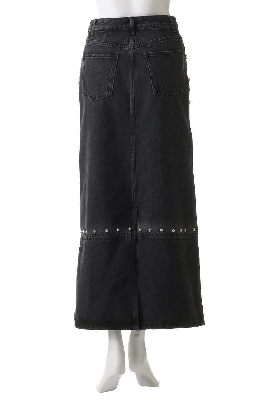 【メゾンスペシャル/MAISON SPECIAL】のStuds Denim Skirt/スタッズデニムスカート 人気、トレンドファッション・服の通販 founy(ファニー) 　ファッション　Fashion　レディースファッション　Fashion for Women　スカート　Skirts　デニムスカート・カジュアルスカート　Denim Skirts　ロングスカート　Long Skirts / Maxi & Midi Skirts　シンプル　Simple, Minimal　スタッズ　Studs, Metal Accents　スリット　Slit, Slit Detail　セットアップ　Set-Up, Coordinated Outfit　デニム　Denim, Jeans Material　ビスチェ　Bustier, Corset Top　マキシ　Maxi, Full Length　ロング　Long, Long-Length　おすすめ　Recommended / Our Picks　other-4|ID: prp329100004475177 ipo3291000000036790640