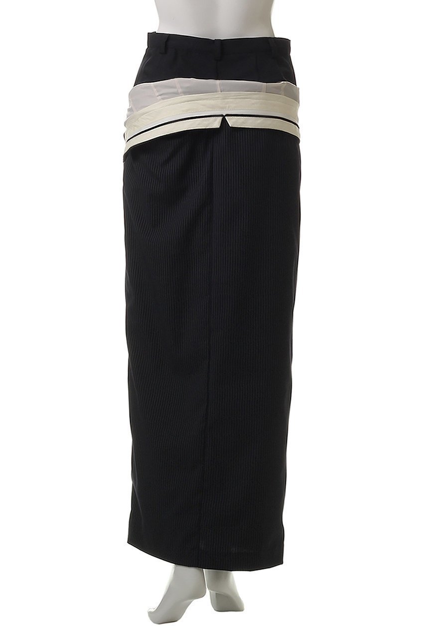 【メゾンスペシャル/MAISON SPECIAL】のTurnback High Waist Tight Skirt/ターンバックハイウエストタイトスカート 人気、トレンドファッション・服の通販 founy(ファニー) 　ファッション　Fashion　レディースファッション　Fashion for Women　スカート　Skirts　ロングスカート　Long Skirts / Maxi & Midi Skirts　バッグ　Bags　スリット　Slit, Slit Detail　タンク　Tank Top, Sleeveless Top　ダウン　Down, Puffer　マキシ　Maxi, Full Length　ロング　Long, Long-Length　おすすめ　Recommended / Our Picks　other-4|ID: prp329100004475178 ipo3291000000032808447