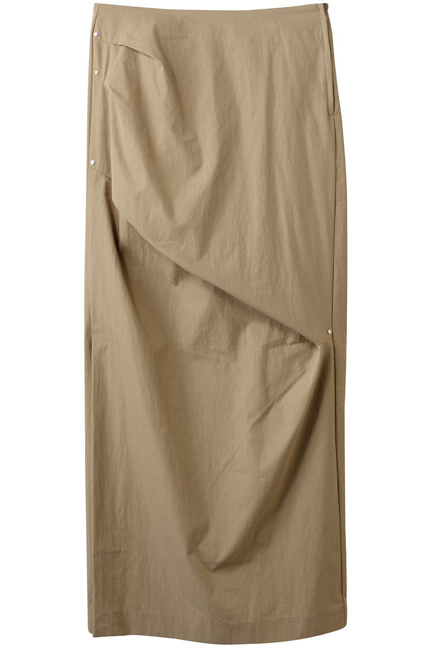 【メゾンスペシャル/MAISON SPECIAL】のSide Slit Tuck Tight Skirt/サイドスリットタックタイトスカート インテリア・キッズ・メンズ・レディースファッション・服の通販 founy(ファニー) 　ファッション　Fashion　レディースファッション　Fashion for Women　スカート　Skirts　ロングスカート　Long Skirts / Maxi & Midi Skirts　アシンメトリー　Asymmetrical Style　シアー　Sheer, See-Through　タイトスカート　Pencil Skirt, Tight Skirt　タンク　Tank Top, Sleeveless Top　ロング　Long, Long-Length　おすすめ　Recommended / Our Picks　BGE(ベージュ)|ID: prp329100004475179 ipo3291000000035056800