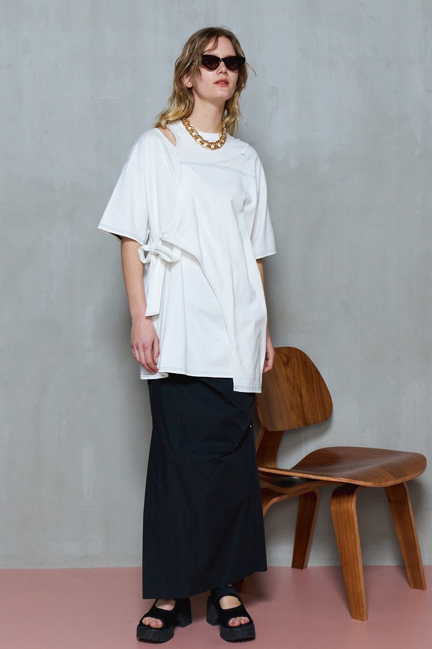 【メゾンスペシャル/MAISON SPECIAL】のSide Slit Tuck Tight Skirt/サイドスリットタックタイトスカート 人気、トレンドファッション・服の通販 founy(ファニー) 　ファッション　Fashion　レディースファッション　Fashion for Women　スカート　Skirts　ロングスカート　Long Skirts / Maxi & Midi Skirts　アシンメトリー　Asymmetrical Style　シアー　Sheer, See-Through　タイトスカート　Pencil Skirt, Tight Skirt　タンク　Tank Top, Sleeveless Top　ロング　Long, Long-Length　おすすめ　Recommended / Our Picks　other-8|ID: prp329100004475179 ipo3291000000035880306