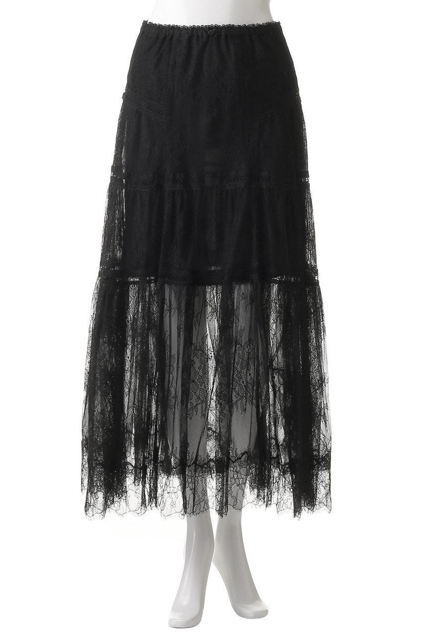 【メゾンスペシャル/MAISON SPECIAL】のLace Tiered Skirt/レースティアードスカート 人気、トレンドファッション・服の通販 founy(ファニー) 　ファッション　Fashion　レディースファッション　Fashion for Women　スカート　Skirts　ティアードスカート　Tiered Skirts　ロングスカート　Long Skirts / Maxi & Midi Skirts　シアー　Sheer, See-Through　ドレープ　Drape, Draping Fabric　マキシ　Maxi, Full Length　モチーフ　Motif, Design Theme　レース　Lace, Lace Fabric　ロング　Long, Long-Length　再入荷　Restock / Back in Stock　エレガント 上品　Elegant　other-2|ID: prp329100004475180 ipo3291000000032845512