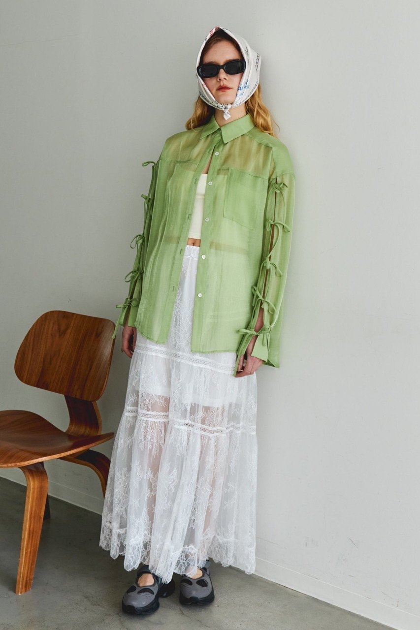 【メゾンスペシャル/MAISON SPECIAL】のLace Tiered Skirt/レースティアードスカート 人気、トレンドファッション・服の通販 founy(ファニー) 　ファッション　Fashion　レディースファッション　Fashion for Women　スカート　Skirts　ティアードスカート　Tiered Skirts　ロングスカート　Long Skirts / Maxi & Midi Skirts　シアー　Sheer, See-Through　ドレープ　Drape, Draping Fabric　マキシ　Maxi, Full Length　モチーフ　Motif, Design Theme　レース　Lace, Lace Fabric　ロング　Long, Long-Length　再入荷　Restock / Back in Stock　エレガント 上品　Elegant　other-8|ID: prp329100004475180 ipo3291000000032845546