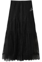 【メゾンスペシャル/MAISON SPECIAL】のLace Tiered Skirt/レースティアードスカート BLK(ブラック)|ID: prp329100004475180 ipo3291000000035056749