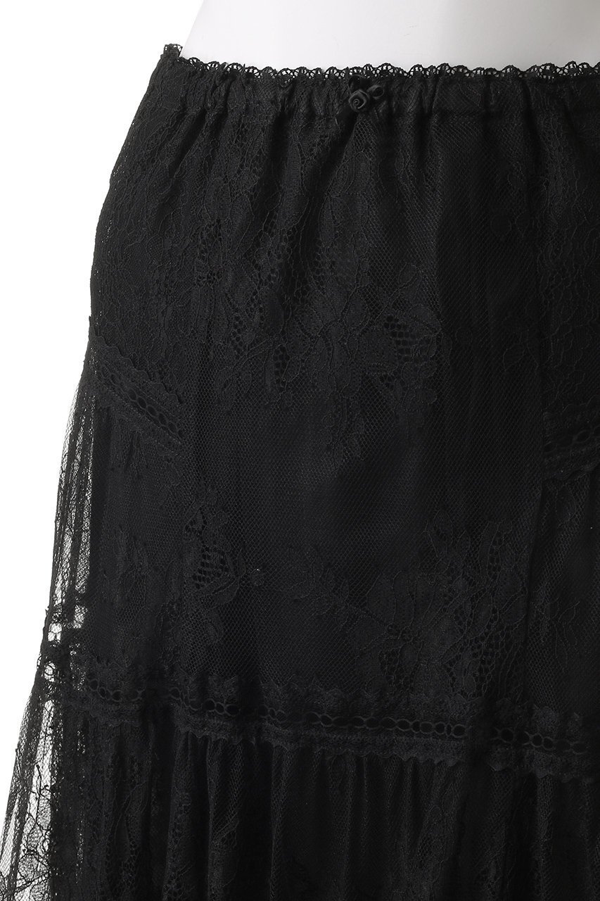 【メゾンスペシャル/MAISON SPECIAL】のLace Tiered Skirt/レースティアードスカート 人気、トレンドファッション・服の通販 founy(ファニー) 　ファッション　Fashion　レディースファッション　Fashion for Women　スカート　Skirts　ティアードスカート　Tiered Skirts　ロングスカート　Long Skirts / Maxi & Midi Skirts　シアー　Sheer, See-Through　ドレープ　Drape, Draping Fabric　マキシ　Maxi, Full Length　モチーフ　Motif, Design Theme　レース　Lace, Lace Fabric　ロング　Long, Long-Length　エレガント 上品　Elegant　other-5|ID: prp329100004475180 ipo3291000000035951665