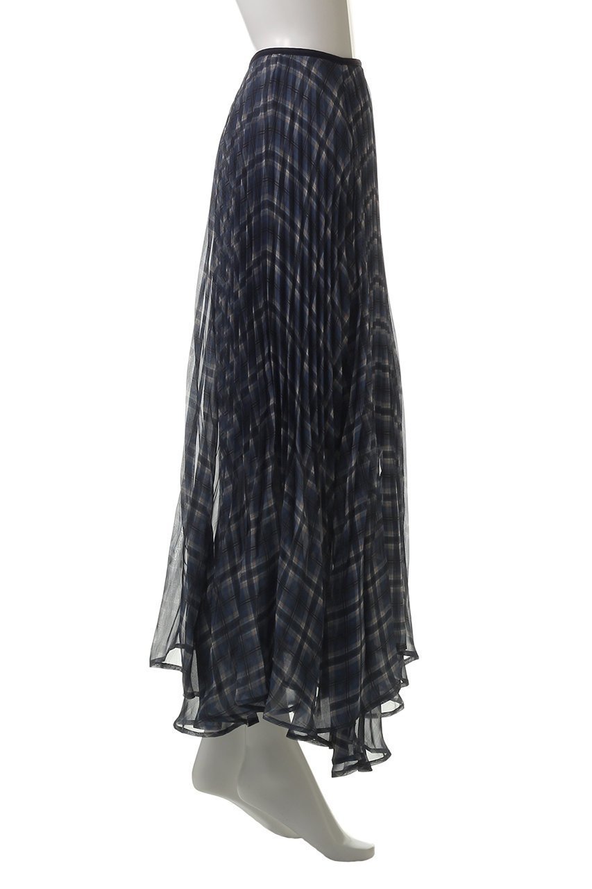 【メゾンスペシャル/MAISON SPECIAL】のCircular Pleated Plaid Skirt/サーキュラープリーツチェックスカート 人気、トレンドファッション・服の通販 founy(ファニー) 　ファッション　Fashion　レディースファッション　Fashion for Women　スカート　Skirts　ロングスカート　Long Skirts / Maxi & Midi Skirts　アクセサリー　Fashion Accessories　アンダー　Underwear Essentials　シアー　Sheer, See-Through　シフォン　Chiffon, Lightweight Fabric　シンプル　Simple, Minimal　タンク　Tank Top, Sleeveless Top　チェック　Check, Plaid, Tartan　チューブ　Tube, Tube Top　デニム　Denim, Jeans Material　プリント　Print, Printed Pattern　プリーツ　Pleats, Pleated　ロング　Long, Long-Length　おすすめ　Recommended / Our Picks　夏　Summer　other-3|ID: prp329100004475181 ipo3291000000032806995