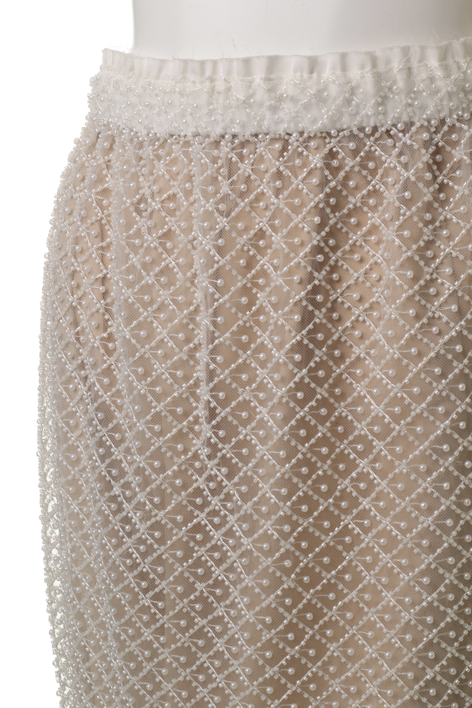 【メゾンスペシャル/MAISON SPECIAL】のPearl Beaded Skirt/パールビーズスカート 人気、トレンドファッション・服の通販 founy(ファニー) 　ファッション　Fashion　レディースファッション　Fashion for Women　スカート　Skirts　ロングスカート　Long Skirts / Maxi & Midi Skirts　チュール　Tulip, Tulip Motif　デニム　Denim, Jeans Material　パール　Pearl, Pearl Accent　ロング　Long, Long-Length　おすすめ　Recommended / Our Picks　夏　Summer　エレガント 上品　Elegant　other-5|ID: prp329100004475189 ipo3291000000032808427
