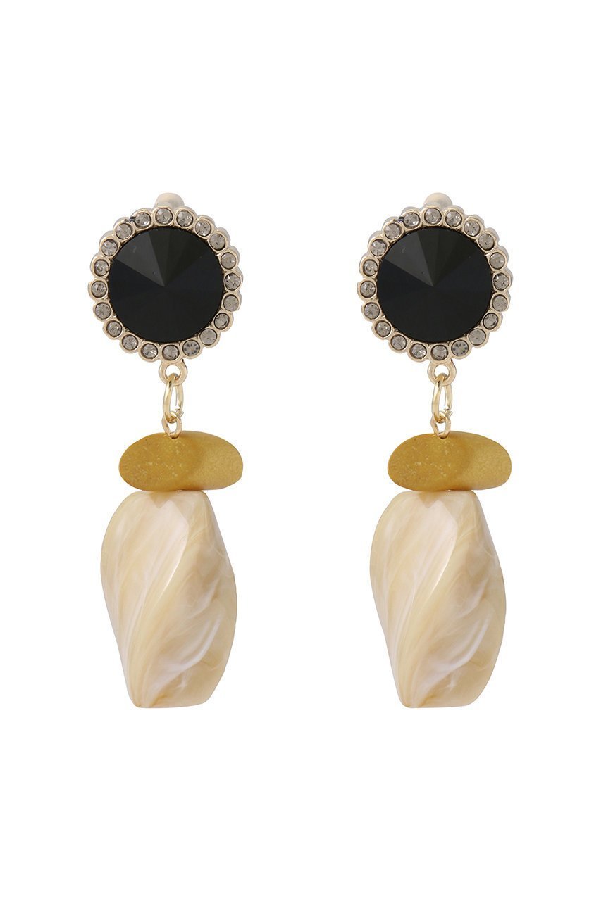 【アドーア/ADORE】のマーブルアクリルストレプトイヤリング インテリア・キッズ・メンズ・レディースファッション・服の通販 founy(ファニー) 　ファッション　Fashion　レディースファッション　Fashion for Women　ジュエリー　Jewelry　ファッションリング　Fashion Rings　イヤリング・フープ・ドロップタイプ　Hoop, Drop & Clip Earrings　イヤリング　Earrings　シンプル　Simple, Minimal　フォルム　Silhouette, Form　マーブル　Marble, Marble Pattern　モダン　Modern, Contemporary　エレガント 上品　Elegant　再入荷　Restock / Back in Stock　ベージュ|ID: prp329100004475199 ipo3291000000034988383