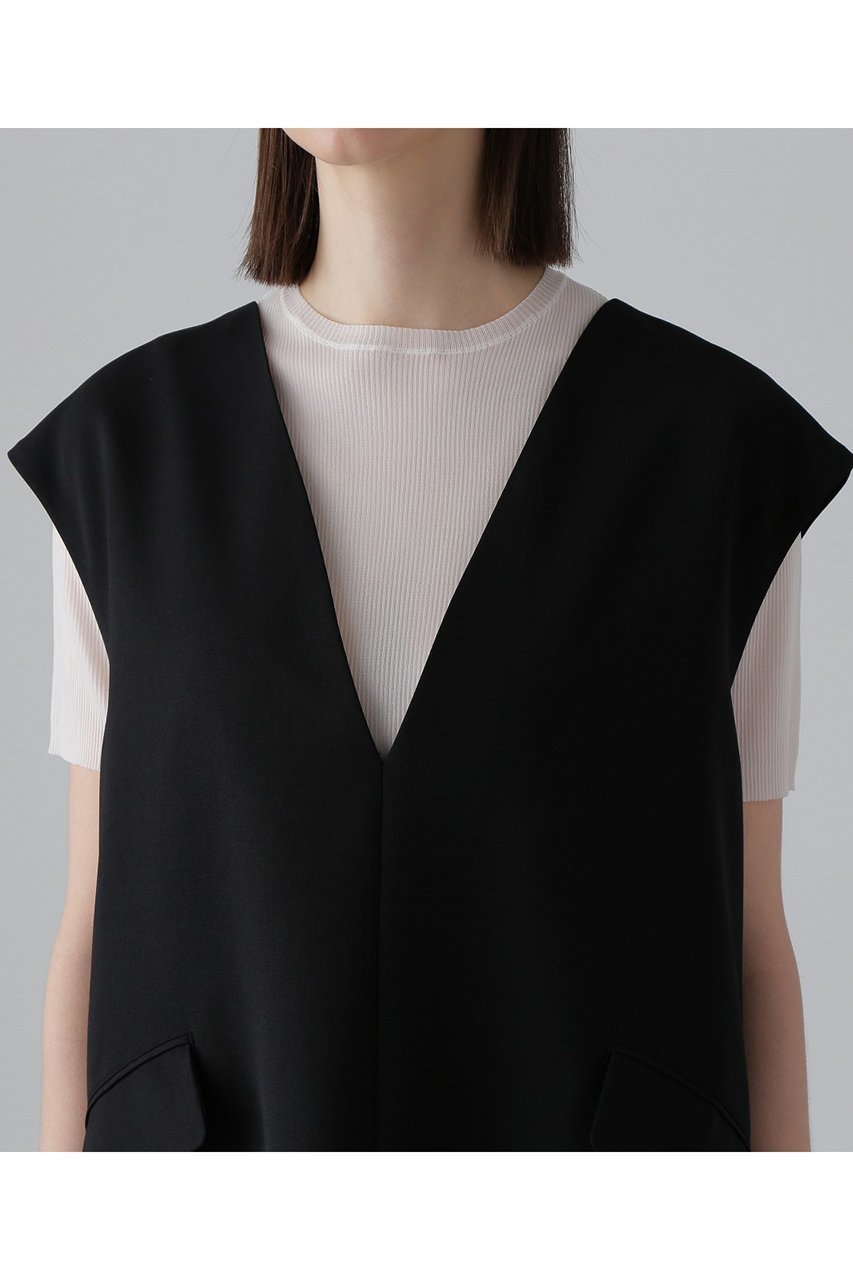 【アドーア/ADORE】のレノクロスチェックワンピース 人気、トレンドファッション・服の通販 founy(ファニー) 　ファッション　Fashion　レディースファッション　Fashion for Women　ワンピース　Dresses　チュニック　Tunic Tops & Dresses　カットソー　Cut and Sewn Top　チェック　Check, Plaid, Tartan　チュニック　Tunic, Long Top　レース　Lace, Lace Fabric　ロング　Long, Long-Length　無地　Plain, Solid Color　other-2|ID: prp329100004475211 ipo3291000000032813841