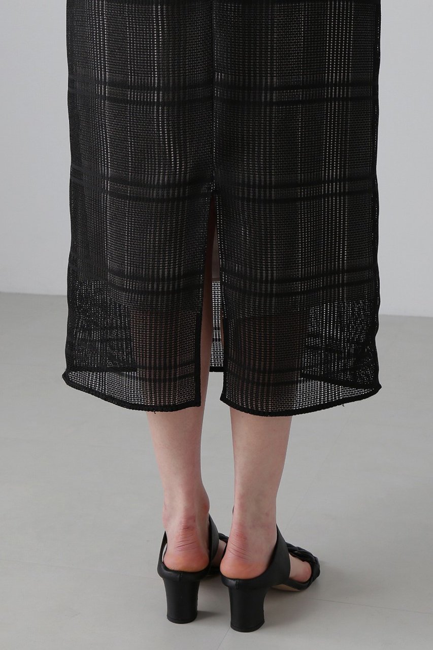 【アドーア/ADORE】のレノクロスチェックスカート 人気、トレンドファッション・服の通販 founy(ファニー) 　ファッション　Fashion　レディースファッション　Fashion for Women　スカート　Skirts　スリット　Slit, Slit Detail　チェック　Check, Plaid, Tartan　ポケット　Pocket, Pocket Detail　エレガント 上品　Elegant　無地　Plain, Solid Color　other-5|ID: prp329100004475212 ipo3291000000036083705