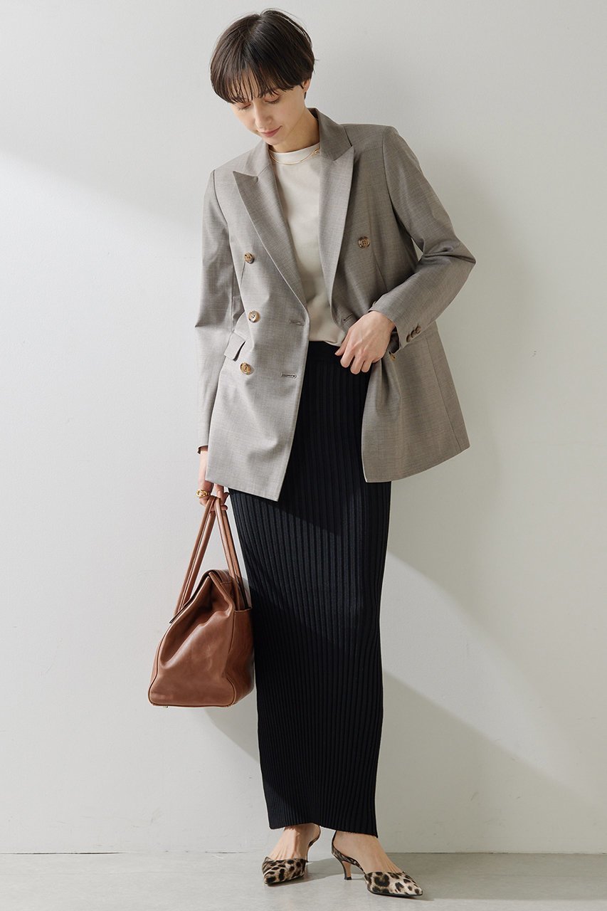 【ウィムガゼット/Whim Gazette】のニットフィットスカート 人気、トレンドファッション・服の通販 founy(ファニー) 　ファッション　Fashion　レディースファッション　Fashion for Women　スカート　Skirts　ロングスカート　Long Skirts / Maxi & Midi Skirts　エレガント 上品　Elegant　クリスタル　Crystal, Swarovski　シンプル　Simple, Minimal　定番　Standard, Basic Item　人気　Popular, Best Seller　フレア　Flare, Flared　ロング　Long, Long-Length　other-6|ID: prp329100004475214 ipo3291000000033663150