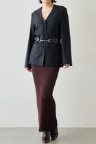 【ウィムガゼット/Whim Gazette】のニットフィットスカート ブラウン|ID: prp329100004475214 ipo3291000000036260115