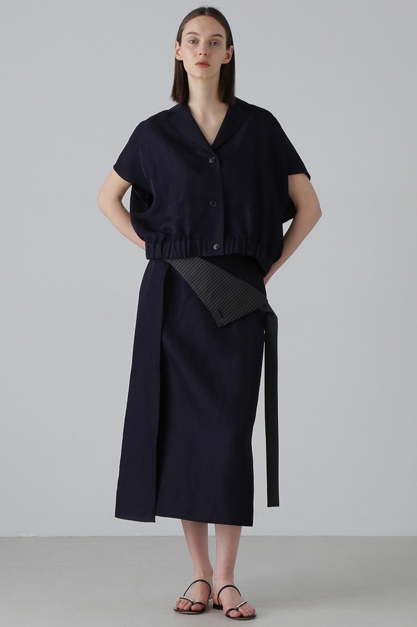 【アドーア/ADORE】のシルキープレーンクロスジャケット 人気、トレンドファッション・服の通販 founy(ファニー) 　ファッション　Fashion　レディースファッション　Fashion for Women　アウター　Coat / Outerwear Collection　レディースジャケット・軽アウター　Jackets　コンパクト　Compact, Small Size　ジャケット　Jacket, Outerwear　セットアップ　Set-Up, Coordinated Outfit　バランス　Balance, Style Balance　ブルゾン　Blouson, Bomber Jacket　エレガント 上品　Elegant　other-2|ID: prp329100004475215 ipo3291000000032813783