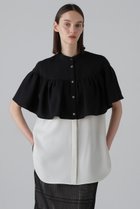 【アドーア/ADORE】のケープブラウス 人気、トレンドファッション・服の通販 founy(ファニー) ファッション Fashion レディースファッション WOMEN トップス・カットソー Tops/Tshirt シャツ/ブラウス Shirts/Blouses ギャザー Gather ショート Short スリーブ Sleeve ドレープ Drape ノースリーブ No Sleeve フェミニン Feminine エレガント 上品 Elegant thumbnail ブラック|ID: prp329100004475217 ipo3291000000032243852