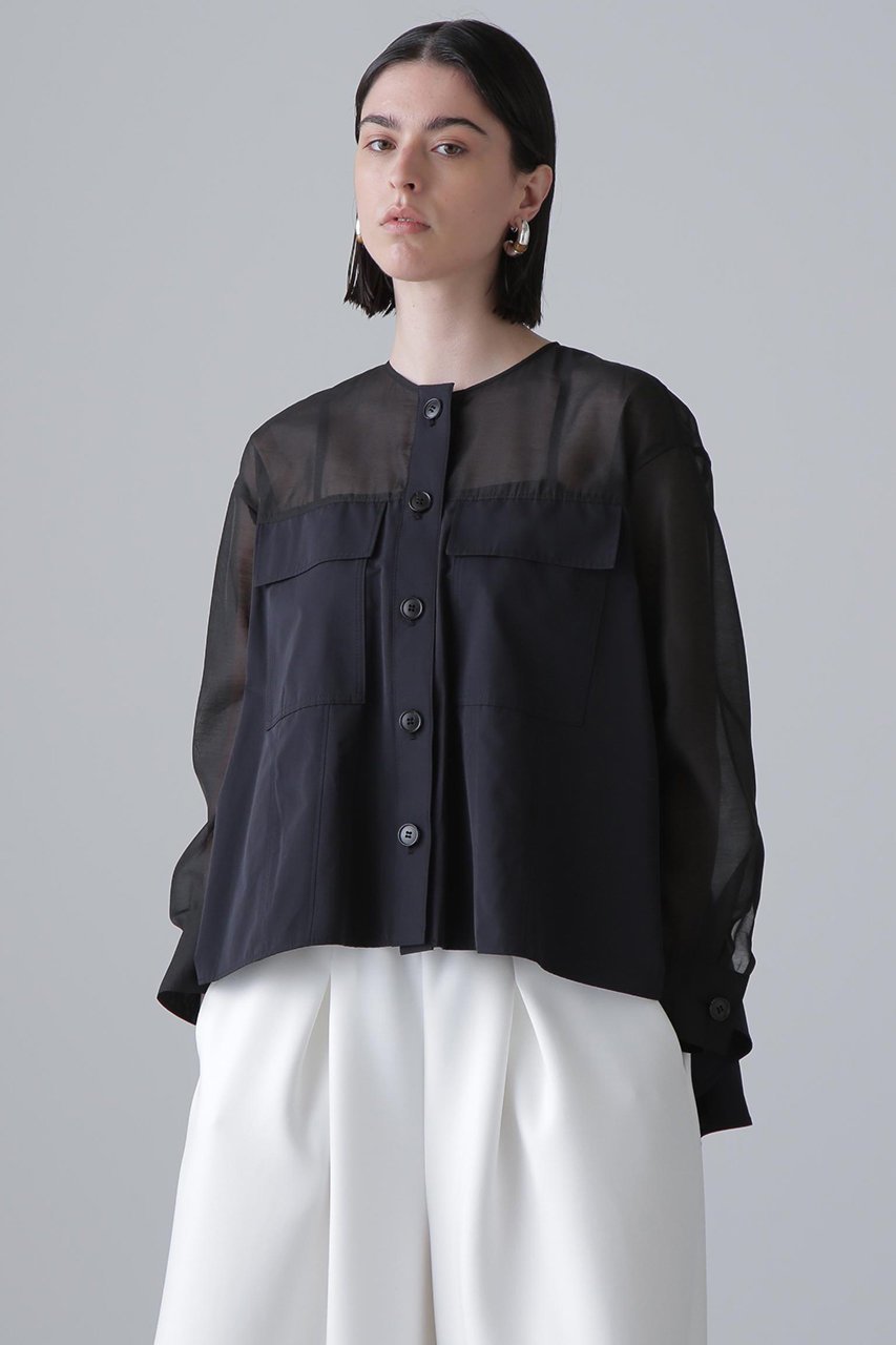 【アドーア/ADORE】のハイマルチタフタジャケット 人気、トレンドファッション・服の通販 founy(ファニー) 　ファッション　Fashion　レディースファッション　Fashion for Women　アウター　Coat / Outerwear Collection　レディースジャケット・軽アウター　Jackets　シアー　Sheer, See-Through　ジャケット　Jacket, Outerwear　タフタ　Taffeta, Structured Fabric　フレア　Flare, Flared　夏　Summer　春　Spring　S/S・春夏　SS, Spring/Summer, Warm Season　other-2|ID: prp329100004475218 ipo3291000000036083692