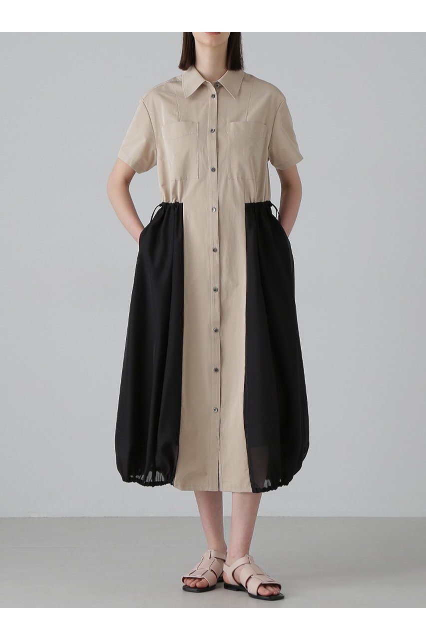 【アドーア/ADORE】のハイマルチタフタワンピース インテリア・キッズ・メンズ・レディースファッション・服の通販 founy(ファニー) 　ファッション　Fashion　レディースファッション　WOMEN　ワンピース　Dress　チュニック　Tunic　シアー　Sheer　タフタ　Taffeta　チュニック　Tunic　バルーン　Balloon　ロング　Long　ベージュ|ID: prp329100004475219 ipo3291000000031551268
