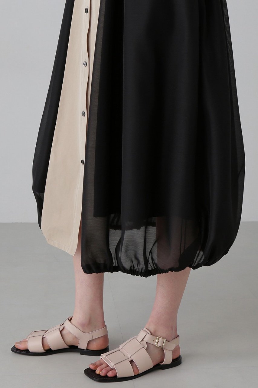 【アドーア/ADORE】のハイマルチタフタワンピース 人気、トレンドファッション・服の通販 founy(ファニー) 　ファッション　Fashion　レディースファッション　WOMEN　ワンピース　Dress　チュニック　Tunic　シアー　Sheer　タフタ　Taffeta　チュニック　Tunic　バルーン　Balloon　ロング　Long　other-5|ID: prp329100004475219 ipo3291000000031551272