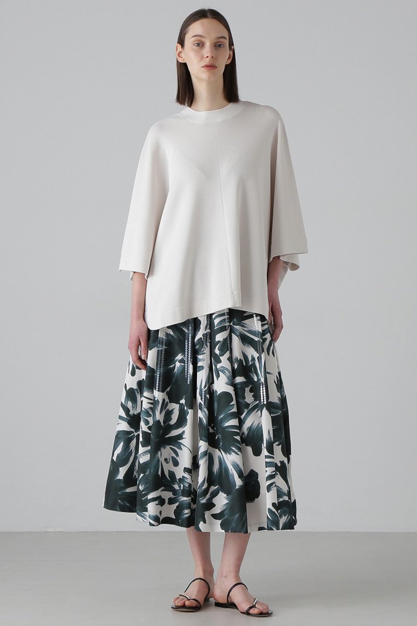 【アドーア/ADORE】のブラッシュフラワープリントスカート 人気、トレンドファッション・服の通販 founy(ファニー) 　ファッション　Fashion　レディースファッション　WOMEN　スカート　Skirt　ロングスカート　Long Skirt　スパンコール　Sequins　タフタ　Taffeta　フェミニン　Feminine　フラワー　Flower　フレア　Flare　プリント　Print　ランダム　Random　ロング　Long　エレガント 上品　Elegant　other-6|ID: prp329100004475220 ipo3291000000032086317
