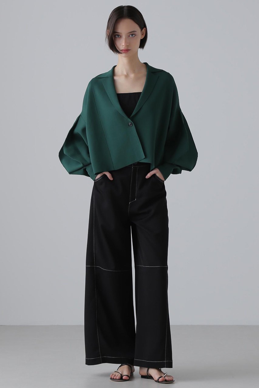 【アドーア/ADORE】のフォルムドスリーブニット 人気、トレンドファッション・服の通販 founy(ファニー) ファッション Fashion レディースファッション Fashion for Women トップス・カットソー Cut & Sew Tops ニット Knit Tops & Sweaters カジュアルプルオーバー・ニットトップス Pullovers & Knit Tops / Casual Pullovers バランス Balance, Style Balance フォルム Silhouette, Form 再入荷 Restock / Back in Stock other-3|ID: prp329100004477211 ipo3291000000034990684