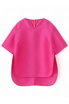 【アドーア/ADORE】のシルキーダブルクロスブラウス ピンク|ID:prp329100004477213