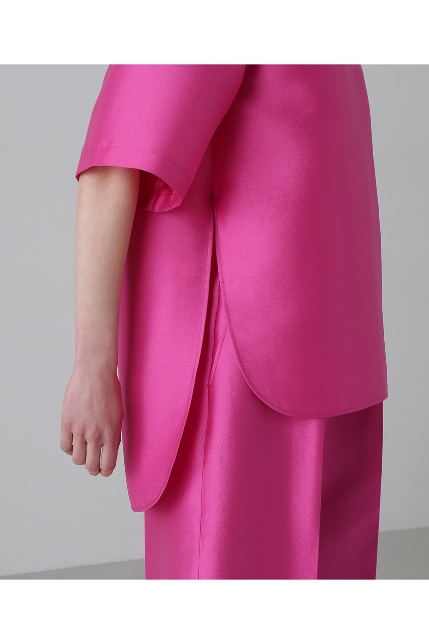 【アドーア/ADORE】のシルキーダブルクロスブラウス 人気、トレンドファッション・服の通販 founy(ファニー) ファッション Fashion レディースファッション Fashion for Women トップス・カットソー Cut & Sew Tops シャツ・ブラウス・オフィスカジュアル Elegant Blouses & Button-Ups ショート Short, Short Length シルク Silk, 100% Silk スリーブ Sleeve, Long Sleeve / Short Sleeve セットアップ Set-Up, Coordinated Outfit エレガント 上品 Elegant 再入荷 Restock / Back in Stock other-4|ID: prp329100004477213 ipo3291000000034990974