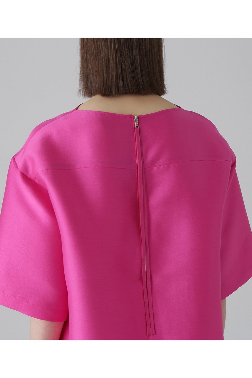 【アドーア/ADORE】のシルキーダブルクロスブラウス 人気、トレンドファッション・服の通販 founy(ファニー) ファッション Fashion レディースファッション Fashion for Women トップス・カットソー Cut & Sew Tops シャツ・ブラウス・オフィスカジュアル Elegant Blouses & Button-Ups ショート Short, Short Length シルク Silk, 100% Silk スリーブ Sleeve, Long Sleeve / Short Sleeve セットアップ Set-Up, Coordinated Outfit エレガント 上品 Elegant 再入荷 Restock / Back in Stock other-5|ID: prp329100004477213 ipo3291000000034990975