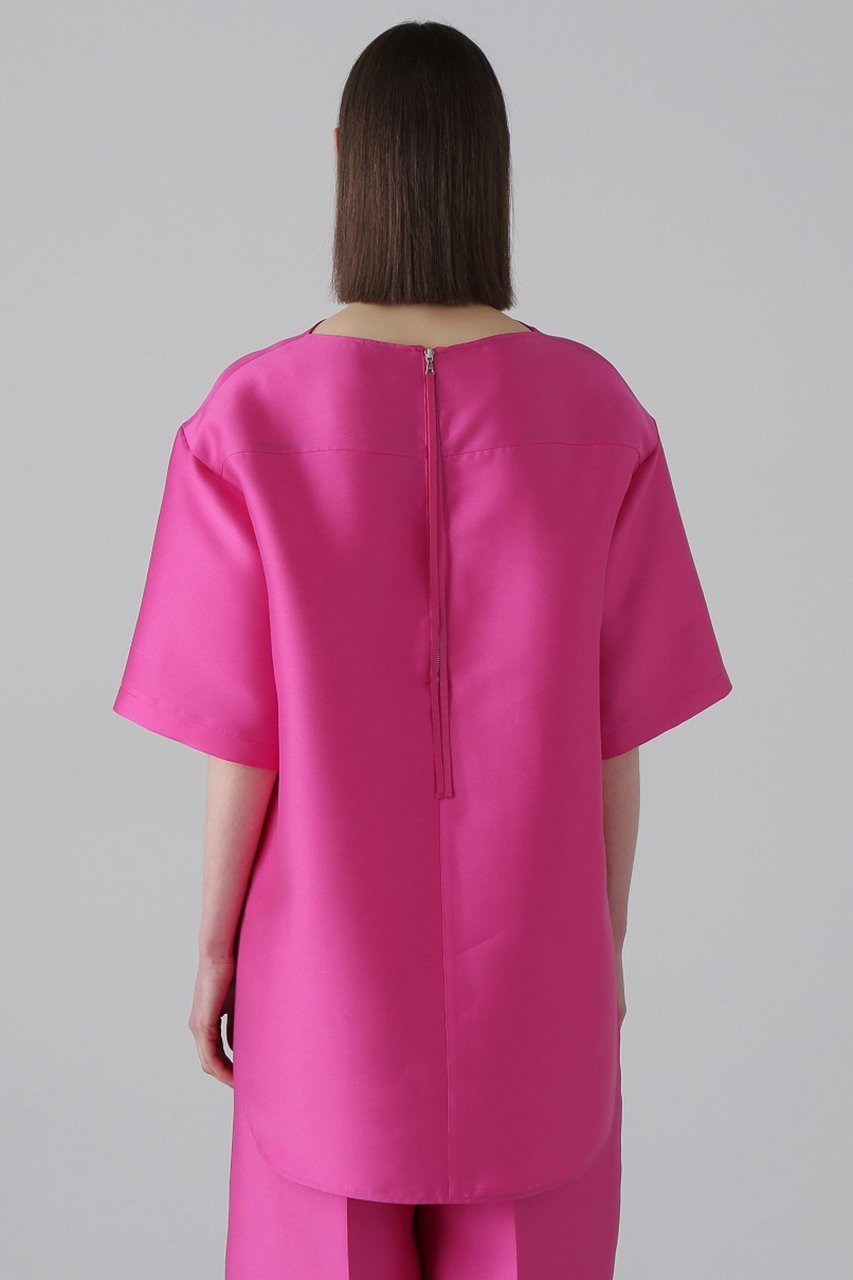 【アドーア/ADORE】のシルキーダブルクロスブラウス 人気、トレンドファッション・服の通販 founy(ファニー) ファッション Fashion レディースファッション Fashion for Women トップス・カットソー Cut & Sew Tops シャツ・ブラウス・オフィスカジュアル Elegant Blouses & Button-Ups ショート Short, Short Length シルク Silk, 100% Silk スリーブ Sleeve, Long Sleeve / Short Sleeve セットアップ Set-Up, Coordinated Outfit エレガント 上品 Elegant 再入荷 Restock / Back in Stock other-8|ID: prp329100004477213 ipo3291000000034990978