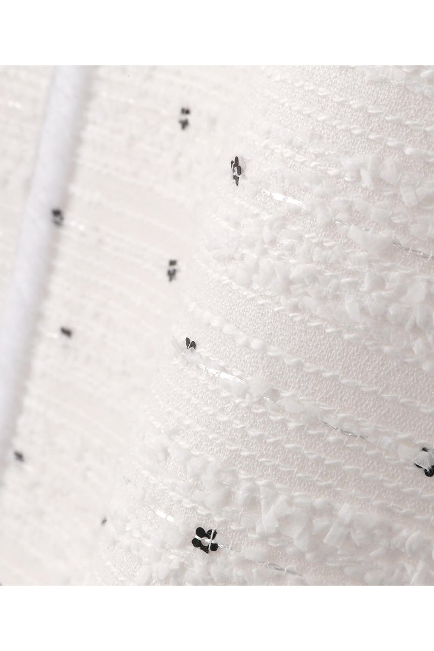 【アドーア/ADORE】のフラワースパングルツィードワンピース 人気、トレンドファッション・服の通販 founy(ファニー) 　ファッション　Fashion　レディースファッション　Fashion for Women　ワンピース　Dresses　チュニック　Tunic Tops & Dresses　スパンコール　Sequins, Sequin Embellishment　チュニック　Tunic, Long Top　ツイード　Twill, Twill Weave　ドレス　Dress, One-Piece　再入荷　Restock / Back in Stock　other-2|ID: prp329100004477214 ipo3291000000034990981