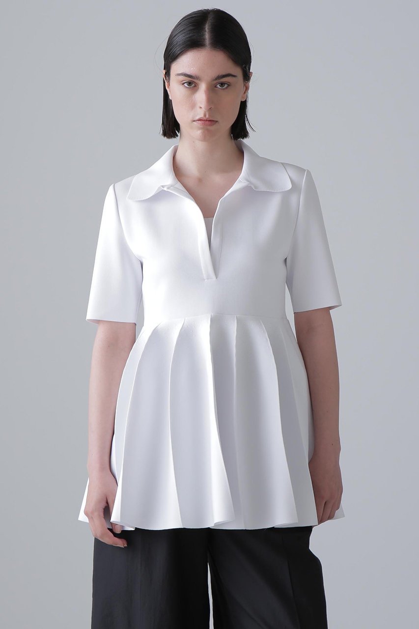 【アドーア/ADORE】のフォルムドペプラムニット 人気、トレンドファッション・服の通販 founy(ファニー) 　ファッション　Fashion　レディースファッション　Fashion for Women　トップス・カットソー　Cut & Sew Tops　ニット　Knit Tops & Sweaters　カジュアルプルオーバー・ニットトップス　Pullovers & Knit Tops / Casual Pullovers　フォルム　Silhouette, Form　ペプラム　Peplum, Flared Hem　other-2|ID: prp329100004477217 ipo3291000000032922743