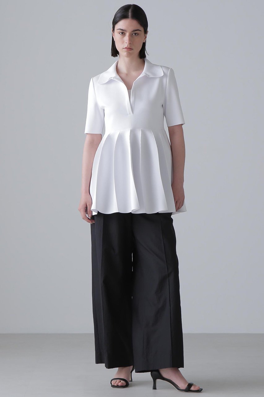【アドーア/ADORE】のフォルムドペプラムニット 人気、トレンドファッション・服の通販 founy(ファニー) 　ファッション　Fashion　レディースファッション　Fashion for Women　トップス・カットソー　Cut & Sew Tops　ニット　Knit Tops & Sweaters　カジュアルプルオーバー・ニットトップス　Pullovers & Knit Tops / Casual Pullovers　フォルム　Silhouette, Form　ペプラム　Peplum, Flared Hem　other-3|ID: prp329100004477217 ipo3291000000032922751