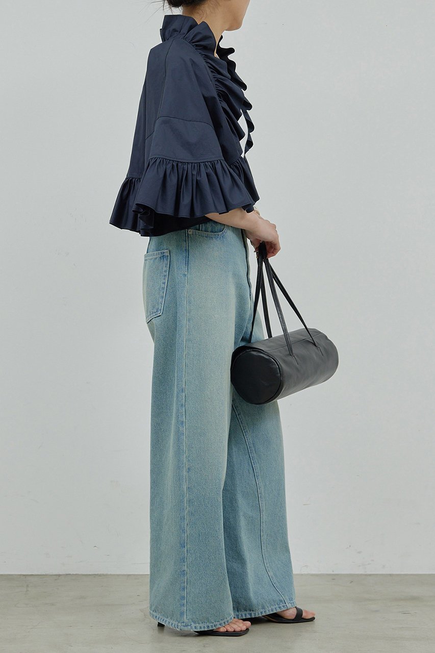 【ガリャルダガランテ/GALLARDAGALANTE】のラッフルボレロ 人気、トレンドファッション・服の通販 founy(ファニー) 　ファッション　Fashion　レディースファッション　Fashion for Women　アウター　Coat / Outerwear Collection　レディースジャケット・軽アウター　Jackets　ボレロ・ショート丈ジャケット / ドレス羽織りに　Boleros & Short Jackets　エレガント 上品　Elegant　ジャケット　Jacket, Outerwear　タイプライター　Typewriter Fabric, Crisp Cotton　タンク　Tank Top, Sleeveless Top　ボレロ　Bolero, Short Cardigan　ポンチョ　Poncho, Cape Style　other-3|ID: prp329100004477225 ipo3291000000032952389