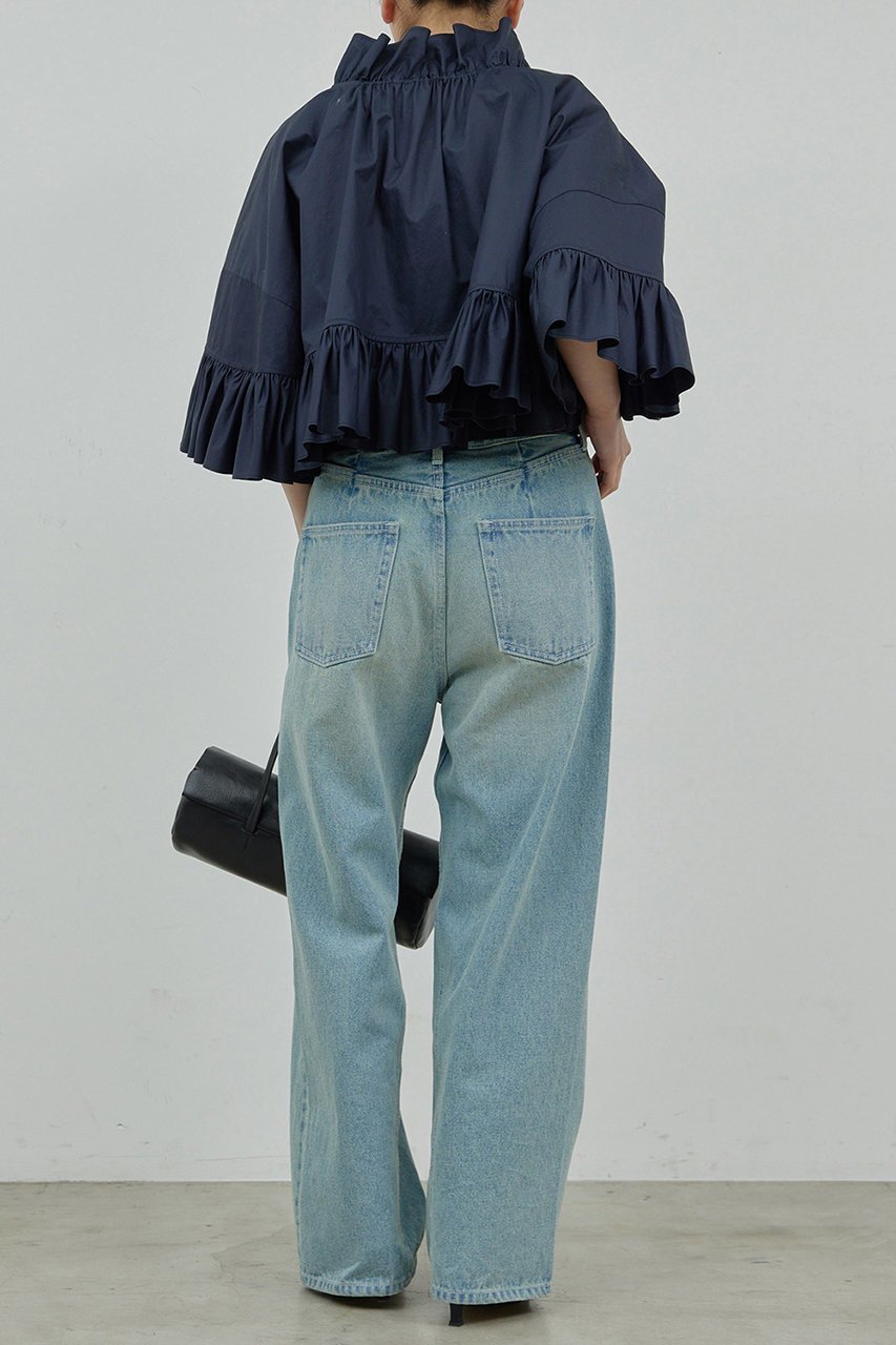【ガリャルダガランテ/GALLARDAGALANTE】のラッフルボレロ 人気、トレンドファッション・服の通販 founy(ファニー) 　ファッション　Fashion　レディースファッション　Fashion for Women　アウター　Coat / Outerwear Collection　レディースジャケット・軽アウター　Jackets　ボレロ・ショート丈ジャケット / ドレス羽織りに　Boleros & Short Jackets　エレガント 上品　Elegant　ジャケット　Jacket, Outerwear　タイプライター　Typewriter Fabric, Crisp Cotton　タンク　Tank Top, Sleeveless Top　ボレロ　Bolero, Short Cardigan　ポンチョ　Poncho, Cape Style　other-5|ID: prp329100004477225 ipo3291000000032952395
