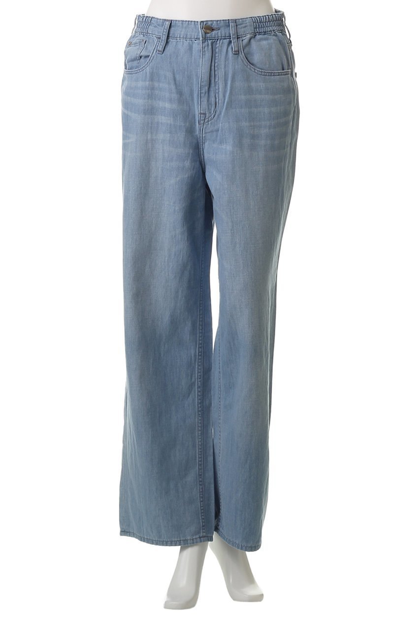 【ヘルシーデニム/Healthy Denim】のBreezyPinkPepperEasy ワイドストレートデニムパンツ 人気、トレンドファッション・服の通販 founy(ファニー) 　ファッション　Fashion　レディースファッション　Fashion for Women　パンツ　Pants & Trousers　デニムパンツ・ジーンズ・美脚デニム　Denim Jeans & Pants　クロップド　Cropped, Short Length　ストレート　Straight, Straight Cut　デニム　Denim, Jeans Material　トレンド　Trend, Trending Now　リネン　Linen, Linen Fabric　ワイド　Wide, Wide Fit　人気　Popular, Best Seller　夏　Summer　other-2|ID: prp329100004477232 ipo3291000000032814395