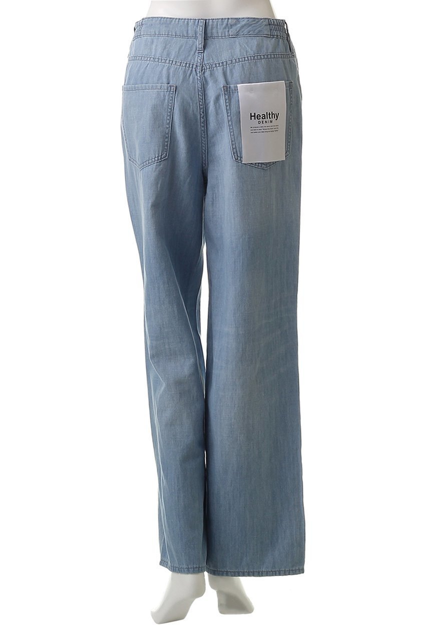 【ヘルシーデニム/Healthy Denim】のBreezyPinkPepperEasy ワイドストレートデニムパンツ 人気、トレンドファッション・服の通販 founy(ファニー) 　ファッション　Fashion　レディースファッション　Fashion for Women　パンツ　Pants & Trousers　デニムパンツ・ジーンズ・美脚デニム　Denim Jeans & Pants　クロップド　Cropped, Short Length　ストレート　Straight, Straight Cut　デニム　Denim, Jeans Material　トレンド　Trend, Trending Now　リネン　Linen, Linen Fabric　ワイド　Wide, Wide Fit　人気　Popular, Best Seller　夏　Summer　other-4|ID: prp329100004477232 ipo3291000000032814397