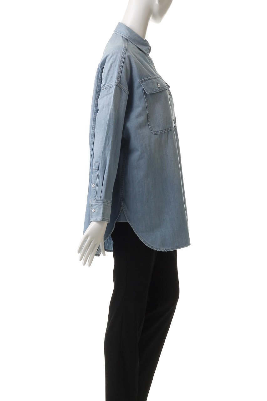【ヘルシーデニム/Healthy Denim】のBreezy Almond スーパービッグデニムシャツ 人気、トレンドファッション・服の通販 founy(ファニー) 　ファッション　Fashion　レディースファッション　WOMEN　トップス・カットソー　Tops/Tshirt　シャツ/ブラウス　Shirts/Blouses　おすすめ　Recommend　スキニーデニム　Skinny Denim　スリーブ　Sleeve　デニム　Denim　ビッグ　Big　ロング　Long　ワイド　Wide　夏　Summer　春　Spring　S/S・春夏　Ss・Spring/Summer　羽織　Haori　other-3|ID: prp329100004477237 ipo3291000000031561717