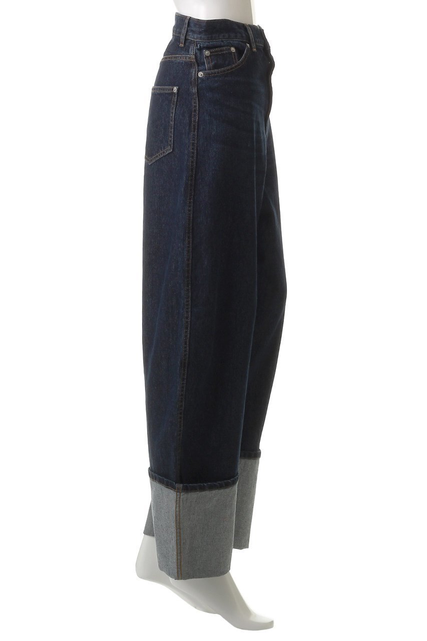 【ハー/HER.】のロールアップカーブデニム 人気、トレンドファッション・服の通販 founy(ファニー) 　ファッション　Fashion　レディースファッション　Fashion for Women　パンツ　Pants & Trousers　デニムパンツ・ジーンズ・美脚デニム　Denim Jeans & Pants　デニム　Denim, Jeans Material　トレンド　Trend, Trending Now　バランス　Balance, Style Balance　ロールアップ　Roll-Up, Cuffed Hem　other-3|ID: prp329100004478966 ipo3291000000032903401