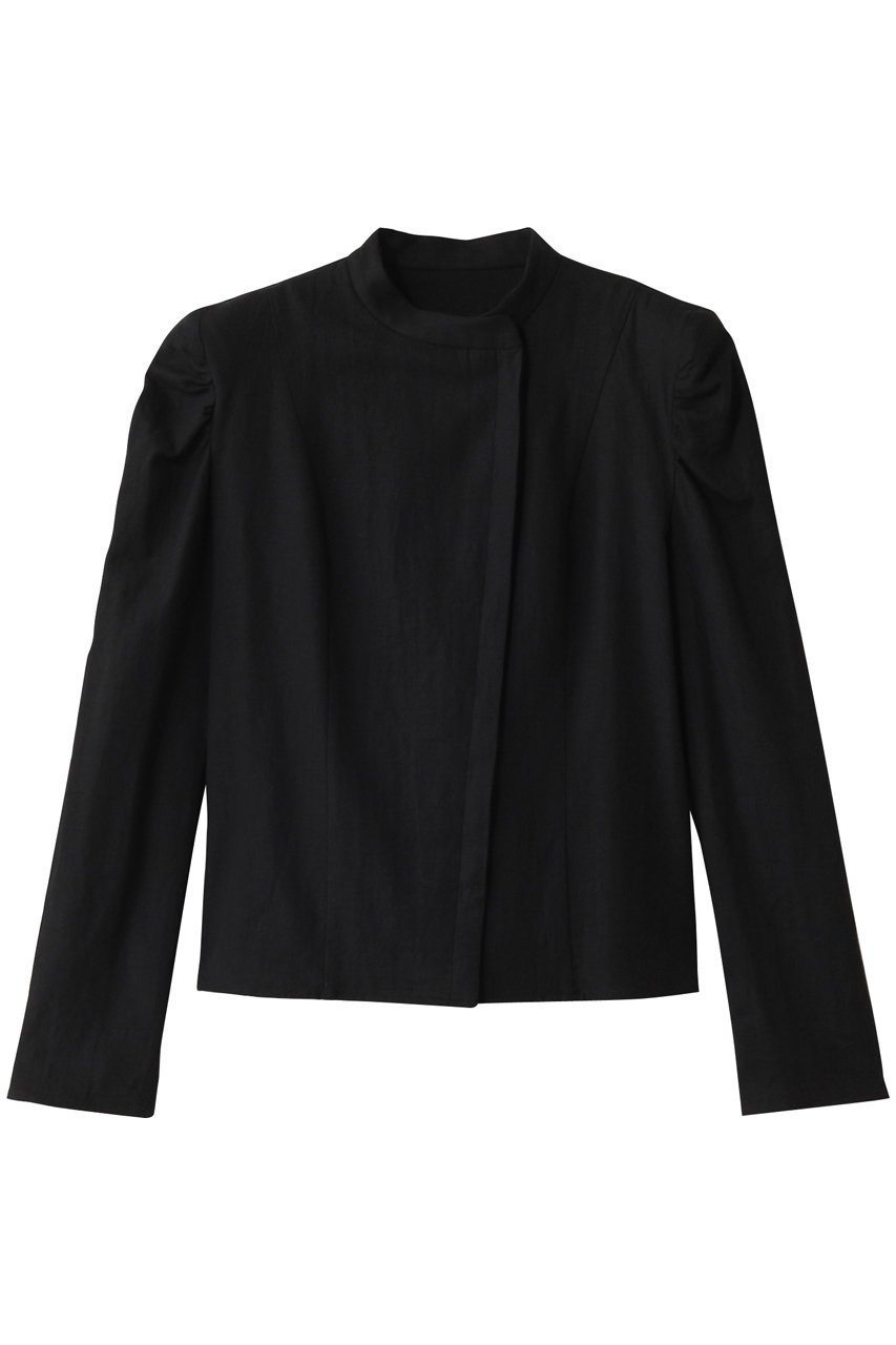 【ハー/HER.】のフロントアシメデザインブラウス 人気、トレンドファッション・服の通販 founy(ファニー) 　ファッション　Fashion　レディースファッション　Fashion for Women　トップス・カットソー　Cut & Sew Tops　シャツ・ブラウス・オフィスカジュアル　Elegant Blouses & Button-Ups　ショルダー　Shoulder, Shoulder Strap　ショート　Short, Short Length　スリーブ　Sleeve, Long Sleeve / Short Sleeve　リネン　Linen, Linen Fabric　 other-1|ID: prp329100004478969 ipo3291000000032839861