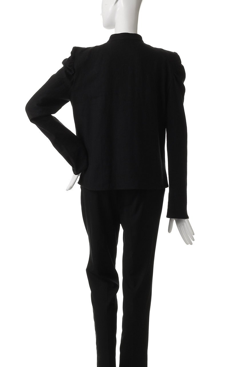 【ハー/HER.】のフロントアシメデザインブラウス 人気、トレンドファッション・服の通販 founy(ファニー) 　ファッション　Fashion　レディースファッション　Fashion for Women　トップス・カットソー　Cut & Sew Tops　シャツ・ブラウス・オフィスカジュアル　Elegant Blouses & Button-Ups　ショルダー　Shoulder, Shoulder Strap　ショート　Short, Short Length　スリーブ　Sleeve, Long Sleeve / Short Sleeve　リネン　Linen, Linen Fabric　other-4|ID: prp329100004478969 ipo3291000000032839891