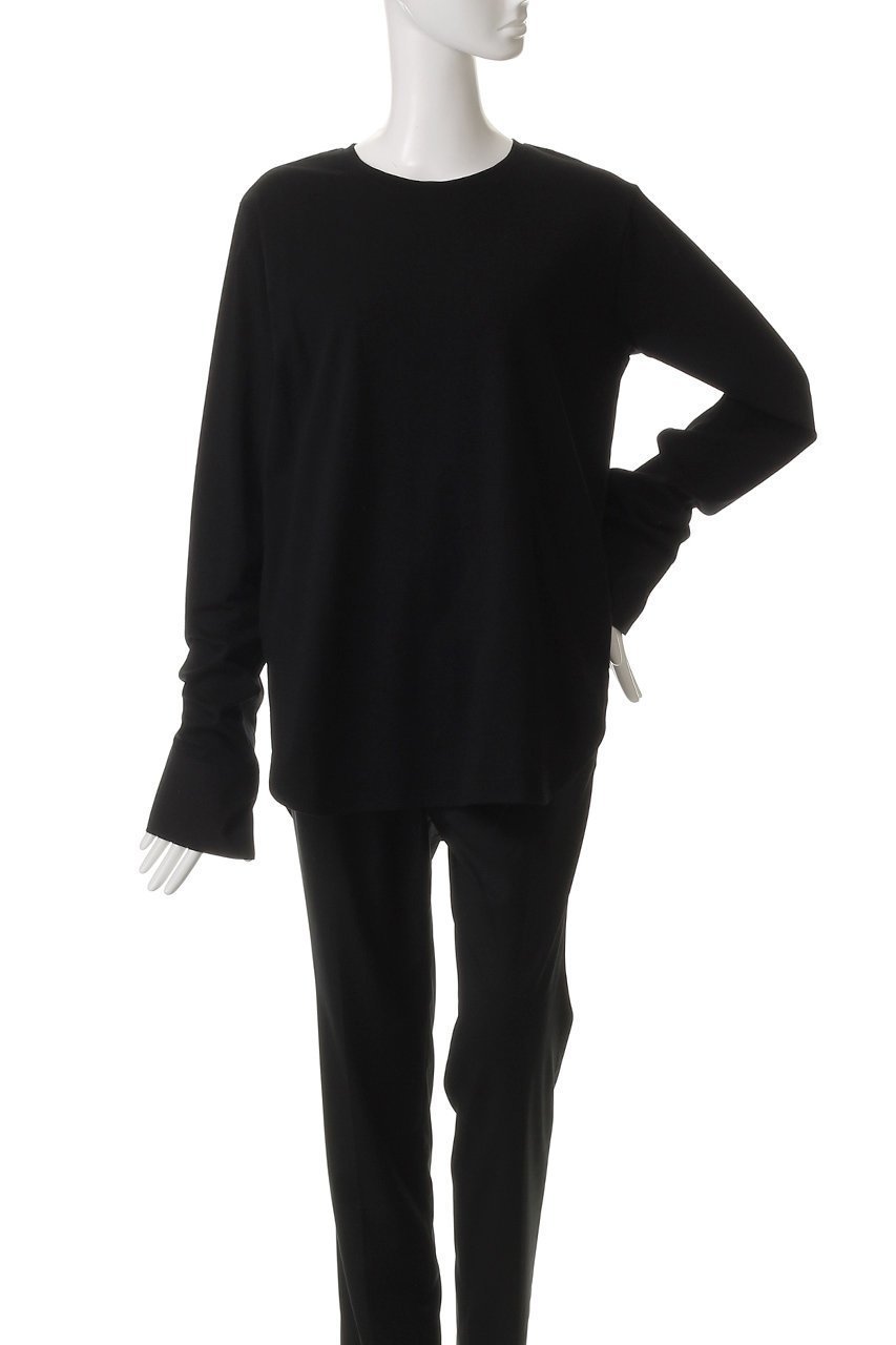 【ハー/HER.】のカフスデザインロングTシャツ 人気、トレンドファッション・服の通販 founy(ファニー) 　ファッション　Fashion　レディースファッション　Fashion for Women　トップス・カットソー　Cut & Sew Tops　シャツ・ブラウス・オフィスカジュアル　Elegant Blouses & Button-Ups　ロングTシャツ・Tシャツ　Longline T-Shirts & Tees　カットソー・ベーシックTシャツ　Cut-and-Sewn Tops / Stretch Tees & Basics　おすすめ　Recommended / Our Picks　カットソー　Cut and Sewn Top　カフス　Cuff Design　スリーブ　Sleeve, Long Sleeve / Short Sleeve　ドッキング　Docking, Mixed Material　ロング　Long, Long-Length　other-2|ID: prp329100004478970 ipo3291000000032792106