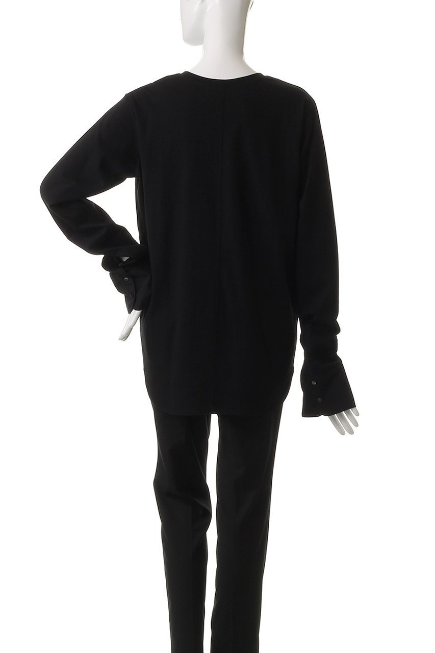 【ハー/HER.】のカフスデザインロングTシャツ 人気、トレンドファッション・服の通販 founy(ファニー) 　ファッション　Fashion　レディースファッション　Fashion for Women　トップス・カットソー　Cut & Sew Tops　シャツ・ブラウス・オフィスカジュアル　Elegant Blouses & Button-Ups　ロングTシャツ・Tシャツ　Longline T-Shirts & Tees　カットソー・ベーシックTシャツ　Cut-and-Sewn Tops / Stretch Tees & Basics　おすすめ　Recommended / Our Picks　カットソー　Cut and Sewn Top　カフス　Cuff Design　スリーブ　Sleeve, Long Sleeve / Short Sleeve　ドッキング　Docking, Mixed Material　ロング　Long, Long-Length　other-4|ID: prp329100004478970 ipo3291000000032792113