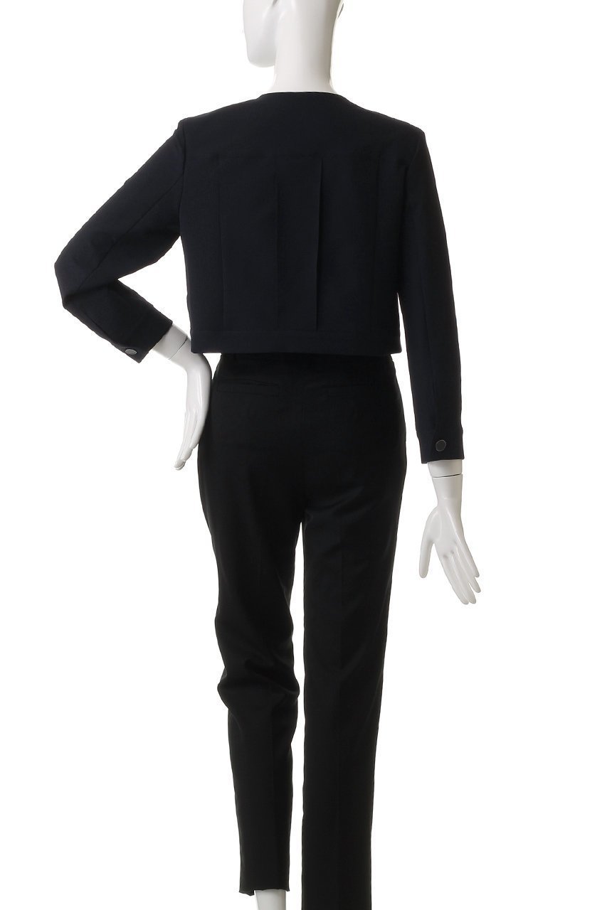 【アナイ/ANAYI】のサッカーストレッチクロップドBZ 人気、トレンドファッション・服の通販 founy(ファニー) 　ファッション　Fashion　レディースファッション　Fashion for Women　アウター　Coat / Outerwear Collection　レディースジャケット・軽アウター　Jackets　ブルゾンジャケット・スポーティアウター　Blouson Jackets　クロップド　Cropped, Short Length　ジャケット　Jacket, Outerwear　ストレッチ　Stretch, Stretchy Fabric　フラップ　Flap, Flap Pocket　ブルゾン　Blouson, Bomber Jacket　ポケット　Pocket, Pocket Detail　モダン　Modern, Contemporary　other-4|ID: prp329100004480643 ipo3291000000032952793