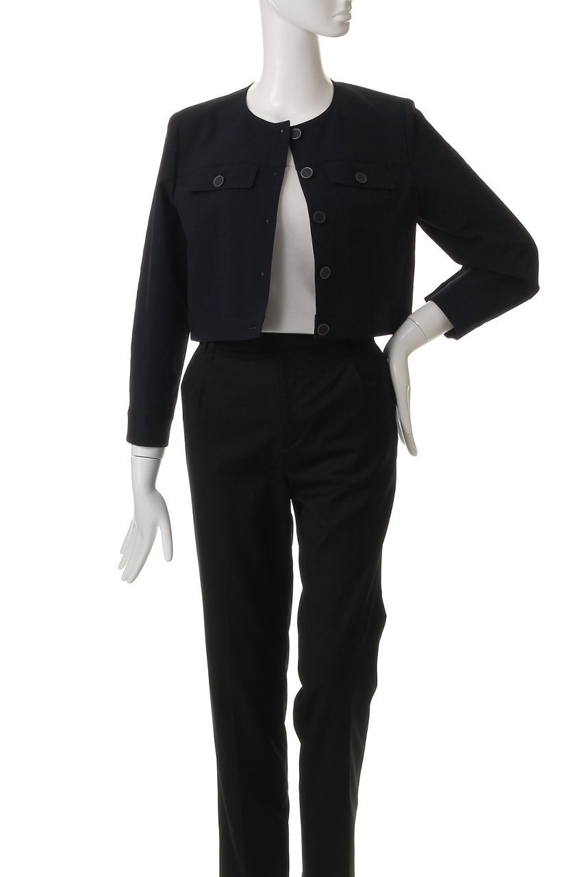 【アナイ/ANAYI】のサッカーストレッチクロップドBZ 人気、トレンドファッション・服の通販 founy(ファニー) 　ファッション　Fashion　レディースファッション　Fashion for Women　アウター　Coat / Outerwear Collection　レディースジャケット・軽アウター　Jackets　ブルゾンジャケット・スポーティアウター　Blouson Jackets　クロップド　Cropped, Short Length　ジャケット　Jacket, Outerwear　ストレッチ　Stretch, Stretchy Fabric　フラップ　Flap, Flap Pocket　ブルゾン　Blouson, Bomber Jacket　ポケット　Pocket, Pocket Detail　モダン　Modern, Contemporary　other-7|ID: prp329100004480643 ipo3291000000032952805