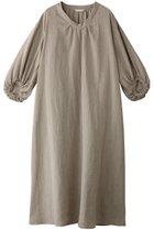 【プレインピープル/PLAIN PEOPLE】のリネンソフトフィニッシュワンピース 人気、トレンドファッション・服の通販 founy(ファニー) ファッション Fashion レディースファッション WOMEN ワンピース Dress チュニック Tunic ギャザー Gather チュニック Tunic ロング Long 再入荷 Restock/Back In Stock/Re Arrival 夏 Summer thumbnail ベージュ|ID: prp329100004480652 ipo3291000000032062320