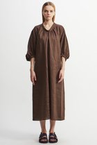 【プレインピープル/PLAIN PEOPLE】のリネンソフトフィニッシュワンピース 人気、トレンドファッション・服の通販 founy(ファニー) ファッション Fashion レディースファッション Fashion for Women ワンピース Dresses チュニック Tunic Tops & Dresses ギャザー Gathered, Ruffled チュニック Tunic, Long Top ロング Long, Long-Length 夏 Summer thumbnail ブラウン|ID: prp329100004480652 ipo3291000000032785838