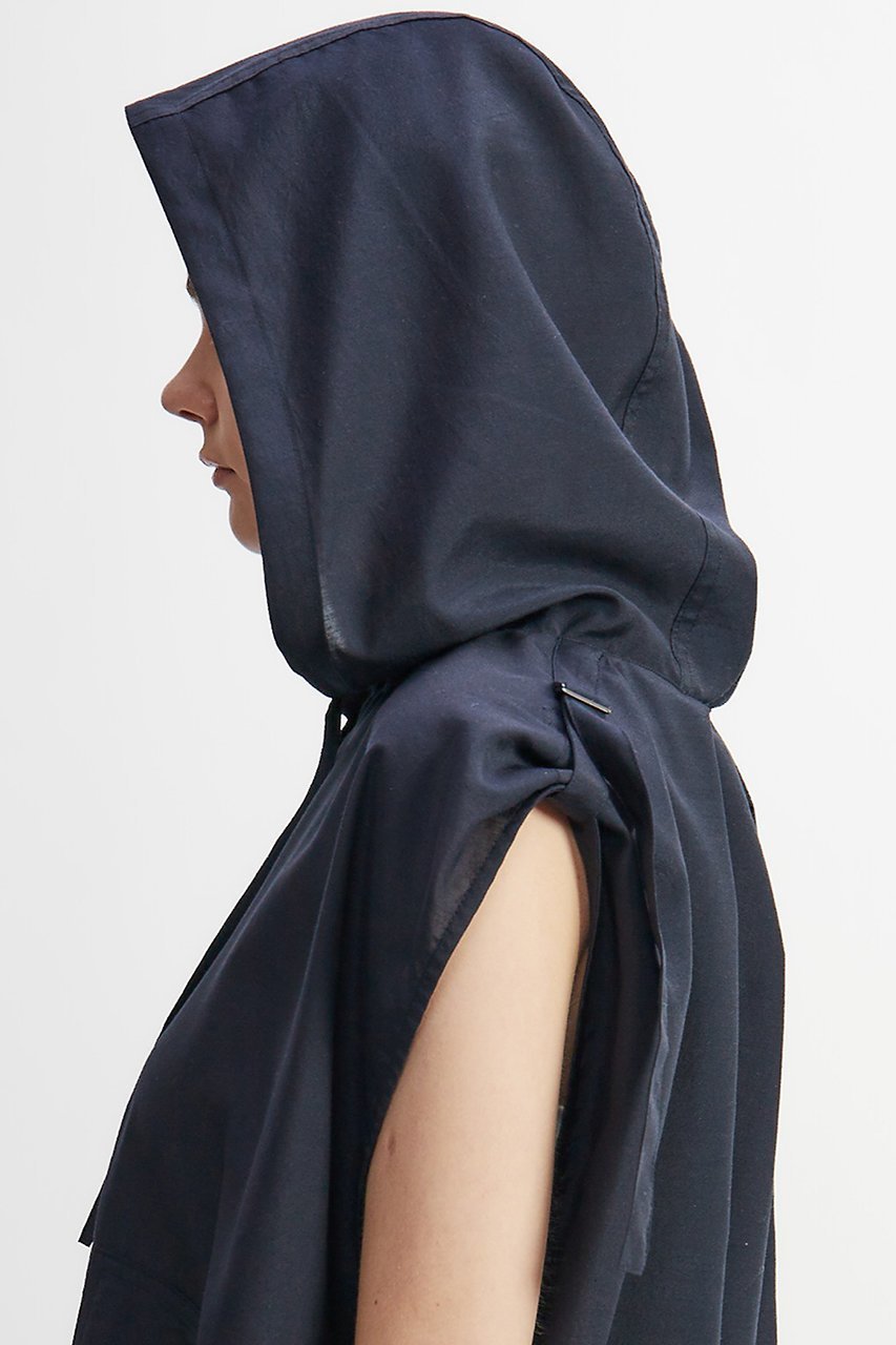 【プレインピープル/PLAIN PEOPLE】のブライトローン撥水フーディブラウス 人気、トレンドファッション・服の通販 founy(ファニー) 　ファッション　Fashion　レディースファッション　WOMEN　トップス・カットソー　Tops/Tshirt　シャツ/ブラウス　Shirts/Blouses　ショート　Short　スリーブ　Sleeve　セットアップ　Set Up　フレンチ　French　再入荷　Restock/Back In Stock/Re Arrival　other-4|ID: prp329100004480655 ipo3291000000031588423